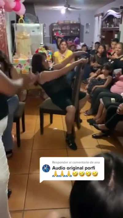 HMF while I grind my chair