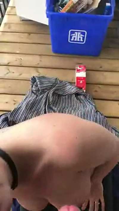 Eager facial slut
