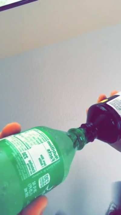 Niggas be hating on green but they stupid fa that we sipping to get high not have a cool color ain&rsquo;t no punk sipping it&rsquo;s nostrum it&rsquo;s got codeine and real suppers know normal Promethazine don&rsquo;t sit at the bottom it floats up 😂 nostrum in a pint bottle fo