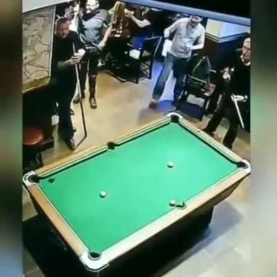 My man didn't even get a handshake in the end