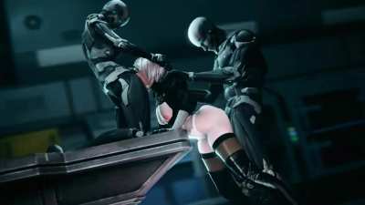 2B Forced (StudioFow) [Nier automata FirstAssembly] (short Movie)