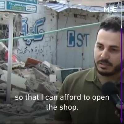 &ldquo;I stopped eating so that I could afford to open the shop.&rdquo; Gaza&rsquo;s largest bookstore destroyed.