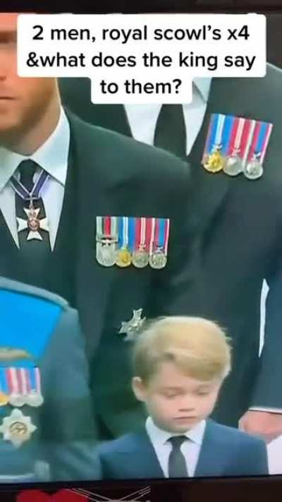 women has a conspericy theory about the royal family because they were staring into the crowed and her conclusion was "they didnt like someone in the crowd"