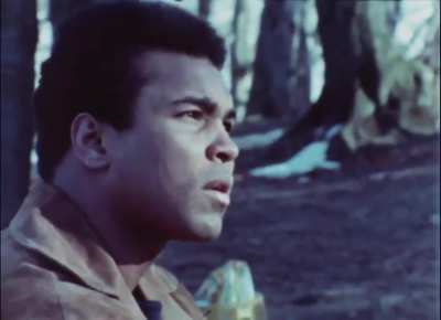Muhammad Ali learns about the Mount Everest (1970s)