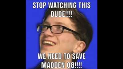 It&rsquo;s time to save madden 08