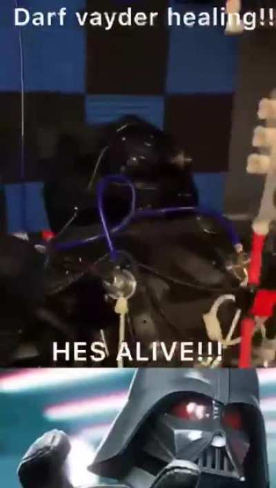He's alive