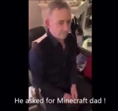 He asked for Minecraft not Mein Kampf!!