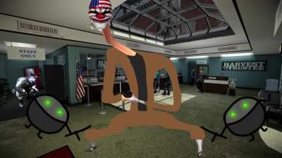 The animated payday reference from a Voice Acting commercial I made.