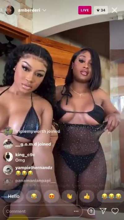 @mb&pound;rd&pound;ri IG Live with Pr&pound;tty