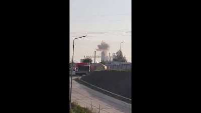 Ukrainian drone hits the Kapotnya Oil Refinery in Moscow and aftermath (Sept 1, 2024)