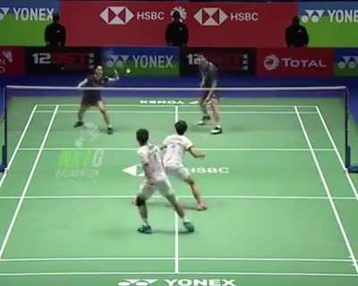 This insane game of badminton. Thailand Olympics 2021
