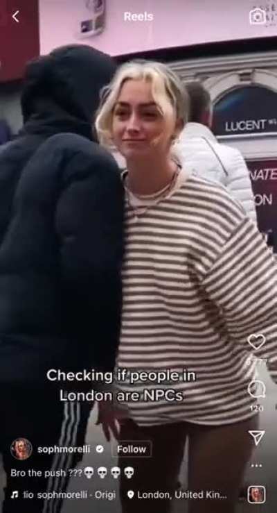 Jumping onto people and being surprised they ain&rsquo;t having it