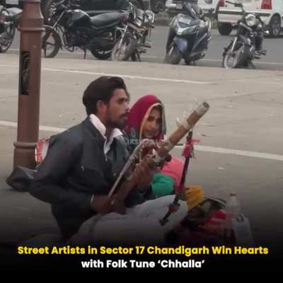 🎶 Raw talent on the streets: Chandigarh folk artists win hearts with &lsquo;Chhalla&rsquo; song