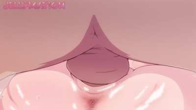 Deep hentai creampie