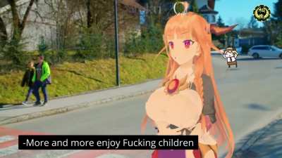 Kiryu Coco introduces you to the village of "F*cking"