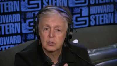 Howard Stern Discuss With Paul McCartney His Song "FUCK YOU"