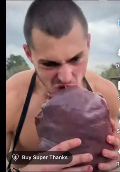 Why eat veggies when u can eat testes