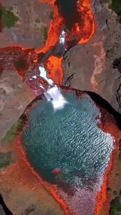 Salto del Agrio, Neuquén, Argentina.