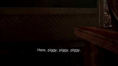 Here, piggy, piggy, piggy.