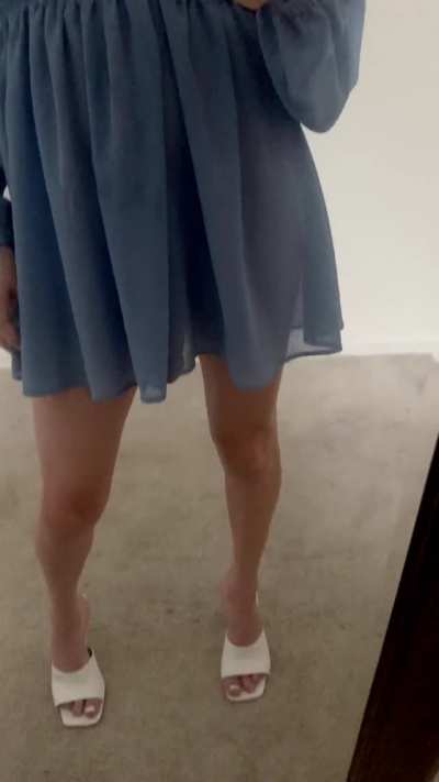 Was supposed to wear this for a wedding but my cock is too big 🥺