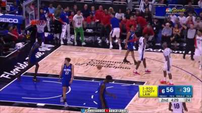 [Highlight] BBAL Paul with the MEAN Statue Of Liberty Dunk!