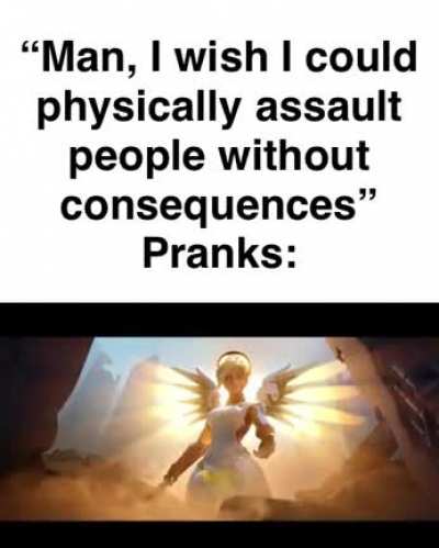 Just a prank, bro