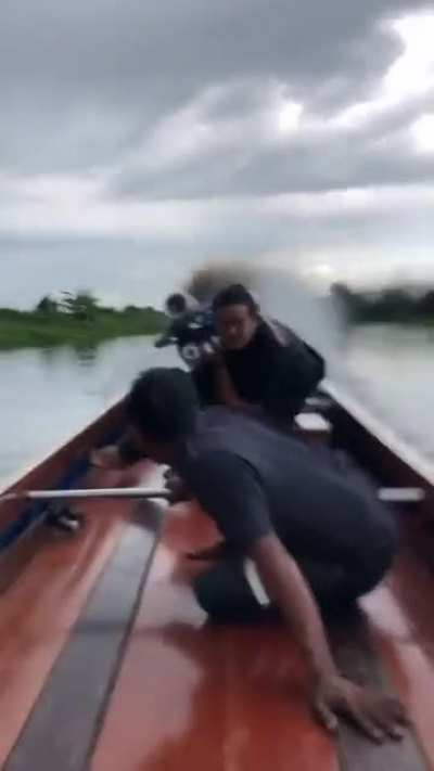 When you have Rocket Mod in a boat🚀🚀