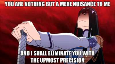 "What pitiful words have you dared to utter about me?"
