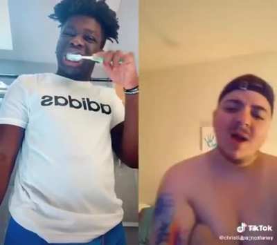 Trans or not showin that on a kids app ain't alright and the guys reaction sums it up