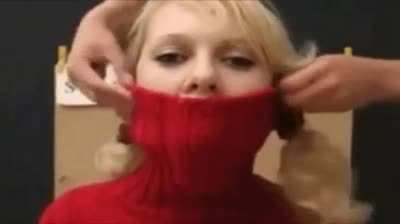 Lexi Belle sweater bondage