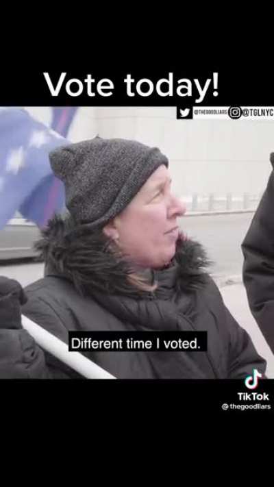 Very typical trump supporter. These people vote, and it&rsquo;s sad.
