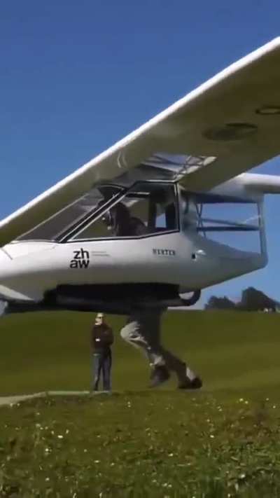 The Ruppert Archaeopteryx is a high-wing, single-seat, foot-launchable microlift glider