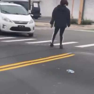 Road rage this morning "not my video"