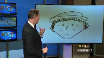 And here&rsquo;s the police sketch of the suspe-oh..