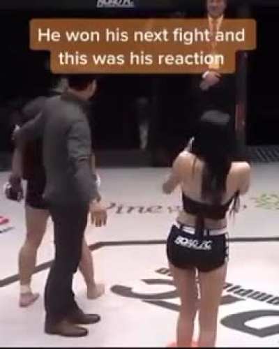 This guy will be traumatized for the rest of his life
