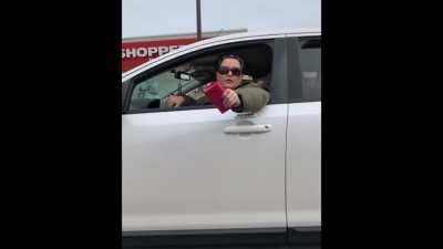 Road dispute