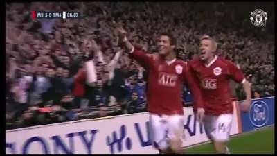 European Classics: Man United 7 - 1 Roma. April 2007 (4m 52s)