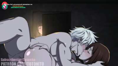 Utahime catches Gojo &amp;amp; Shoko (Totonito)