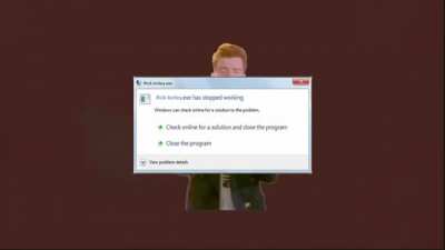 Rick Astley eats dessert