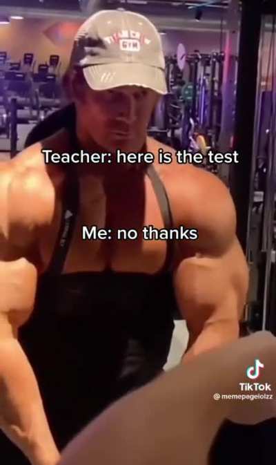 my entire class failed it