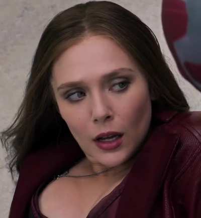 Elizabeth as Wanda Maximoff/Scarlet Witch in "Captain America: Civil War" (2016)