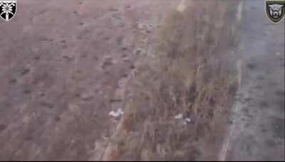Soldiers of UA 128th Separate Transcarpathian Mountain Assault Brigade repulsed RU attack with mortars and AGS in the Zaporizhzhia direction, with the help of drone fire correction. Original date unclear. Posted Jan. 23