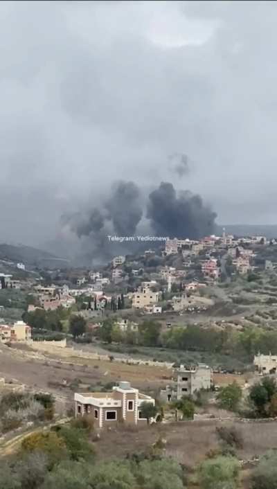 IDF targeting hizb infrastructure today 7.12.23 South Lebanon