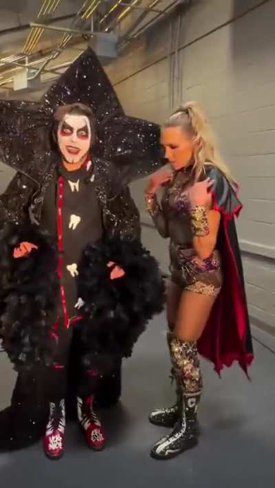 Charlotte asks Danhausen to do an uncurse but instead he makes a deal with her on something else.