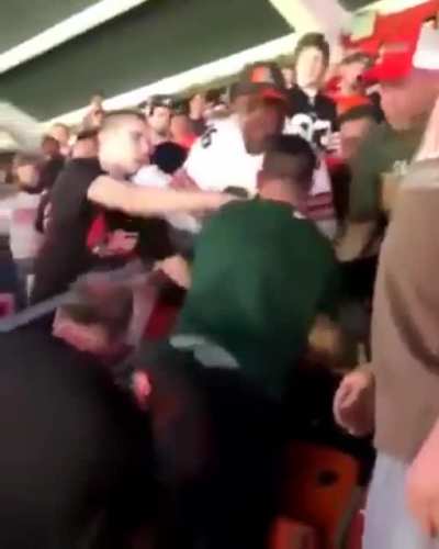 That's one way to stop a fight.