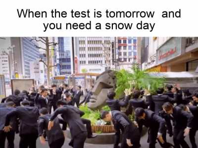 Much more productive than studying