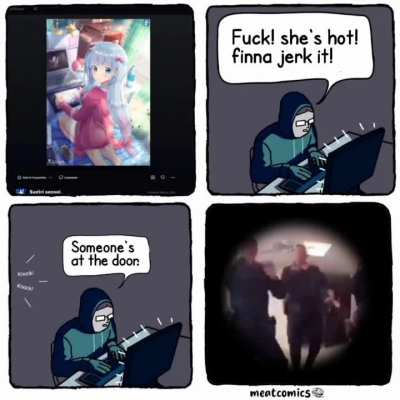 👮&zwj;♀️ 🚪 💥