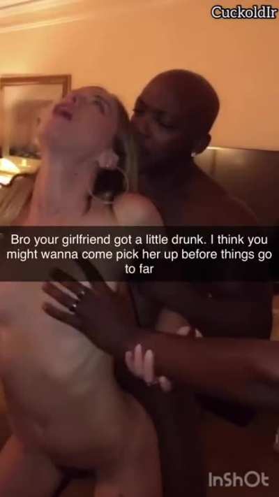 You weren&rsquo;t feeling well so your girlfriend went to the party without you. Couple hours later you received this message
