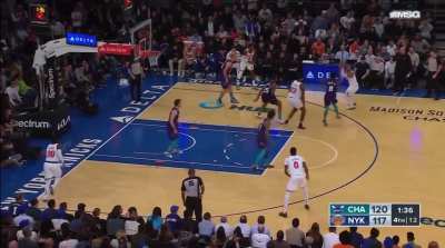 [Highlight] Jalen Brunson with some timely hooping ties the game at 120, gets the hometown 