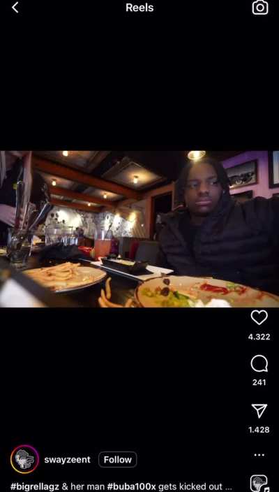 Buba &amp;amp; rella gets kicked out of a restaurant after having heated argument!
